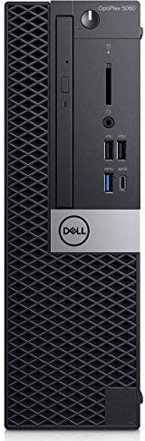 Dell Optiplex 5060 SFF Desktop PC, Intel Core i5-8500 3GHz, 8GB RAM, 256GB SSD, DVDRW, Intel UHD, Windows 10 Pro (Renewed)