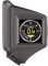 Clenp OBD- Und GPS-Messgerät, AP-1-Auto-HUD-Head-up-Display OBD-GPS-Tachometer A-Säule Mittelkonsole Installieren Schwarz