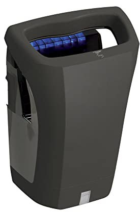 JVD Sèche-mains Electrique Modèle Stell'air Noir Fabrication française