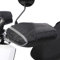 Hiver Automne Universel Gants de Guidon de Moto Imperméables Gant de Protection Thermique pour Guidon Gants Coupe-Vent Installé sur Poignée Protège-Mains Manchon Scooter Anti Froid,Noir,Taille unique