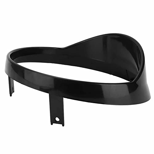 EBTOOLS Motorrad Scheinwerferring Visier ABS Motorrad Scheinwerferabdeckung Blockierkante Ersatz für Vespa GTS 250 300 2018-2021 Motorrad Scheinwerferblende Scheinwerferschutz(B