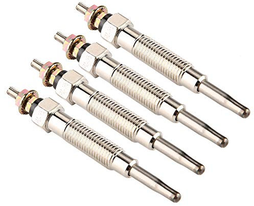 EBTOOLS Denso Glühkerzen, für Mitsubishi Pajero 4 Stück für Dieselheizung Glühkerzen für Mitsubishi Pajero Shogun 1994-1999 2.8 TD 4m40 Glühkerzen