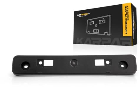 for Toyota C-HR 2020 2021 2022 License Plate Bracket | Front | Made of PP Plastic | Replacement for TO1068161 | 191275718216, 5211410080