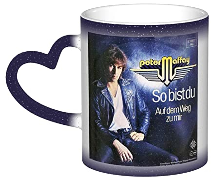 Peter German Maffay Farbwechsel Tasse in The Sky Musikalische Kaffeetasse Keramik Kaffeetassen Kreative Geschenke Tasse zum Verschenken Tolle Tasse Lustige Reise Tee Geschenk Geburtstag Männer Fraue
