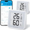 GoveeLife Bluetooth Thermometer Hygrometer H5105, Innenraumtemperatur-Feuchtigkeitssensor mit Ele Ink Display, 1 Jahr austauschbare Betterie, 2 Jahre kostenlose Datenspeicherung Export, 2Pack