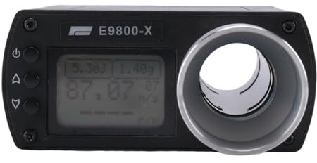 Xtahdge E9800-X Geschwindigkeitstester LCD-Bildschirm Chronograph FPS High-Power für Jagd Chronoskop Geschwindigkeitstester
