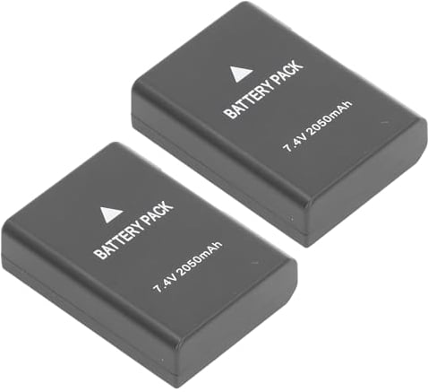 EN EL14A Camera Battery Replacement, 2Pcs 7.4V 2050mAh Camera Battery for Nikon D3100 D3200 DF Coolpix P7000 P7100 P7700 P7800 Digital SLR Camera, etc.