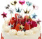 75 Pezzi Cupcake Decorazioni, Cake Topper Compleanno, Compleanno Festa Topper, Set Di Topper per Torta Cupcake Toppers, Per La Decorazione Di Cibo Cocktail Vetro Festa Di Compleanno