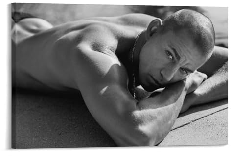 Voliko Channing Tatum Leinwand-Kunstdrucke, Poster, Foto, Bild, Malerei, Poster, Raumdekoration, 20 x 30 cm