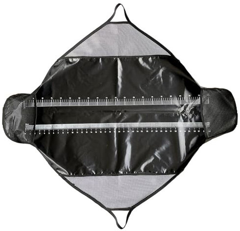 HOHOVYVY Abhakmatte Angeln,Abhakmatte Mit Maßband,Angeln Abhakmatte Wiegen & Messen Sling Schwere Pflicht Fisch Taschen Messen Lineal