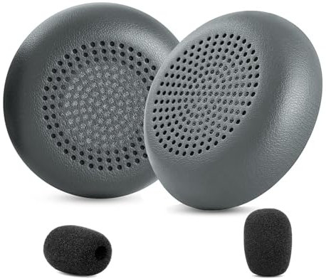 TaiZiChangQin Almohadillas para los oídos compatibles con Logitech Zone Wired On-Ear Cuero proteico para Auriculares