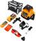 Laser Rotatif Horizontal Vertical 360° Niveau Laser Rotatif 500 m pour Construction de Bâtiments Professionnels Maçonnerie Clôtures Entrepreneurs Fondations,LivelloLaserRosso