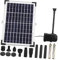 Gogogmee 12W Solarbrunnenpumpe Für Den Garten Solarbetriebene Wasserpumpe Für Teich Und Brunnen Umweltfreundliches Gartenzubehör Für Entspannende Wasserspiele