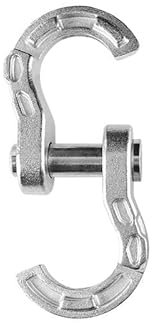 Husar Winch DIVISIBLE Manille de treuillage 5T | Charge 5000 kg | Construction en Acier inoxydable Extra Forte | Connexions pour Courroies, Cordes, Chaînes et Applications Tout-Terrain