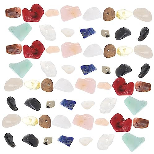 Angoily 1 Schachtel unregelmäßige Steine bastelsets+für+ bastel set für bugelperlen sets dekoringe dekorative lose Perlen Lose Perlen zum Basteln Naturstein