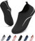VOLHAL Wasserschuhe Herren Badeschuhe Damen Schwimmschuhe Schnell Trocknend Strandschuhe rutschfeste Aquaschuhe Leicht Surfschuhe für Beach Pool Yoga, Schwarz 42 EU