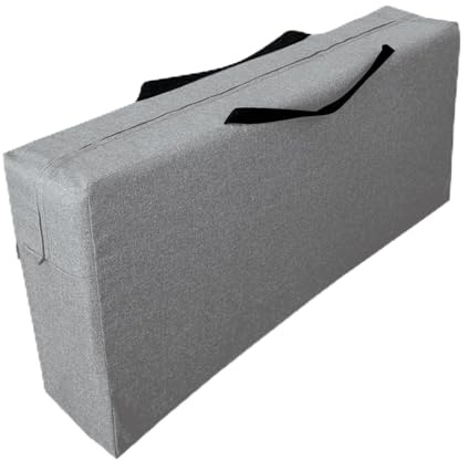 CeyKvo Faltmatratzen Tasche für VW T5/T6/T6.1, V-Klasse, SpaceTourer, Traveller, Proace, Zafira – Grau