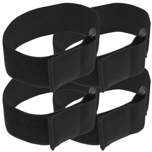 Veemoon 4PCS Elastic Hook and Loop Cinch Straps 50x500mm Multi-Purpose Cable and Ladder Rack Cord Management Ties with Adjustable Sports Arm Band for Phone Pouch