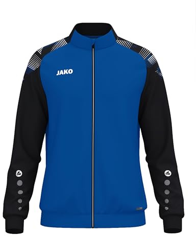 JAKO Polyesterjacke Sonic Sportjacke Herren & Damen – Sportlich-moderner Look für Training und Freizeit, Trainingsjacke aus recyceltem Polyester