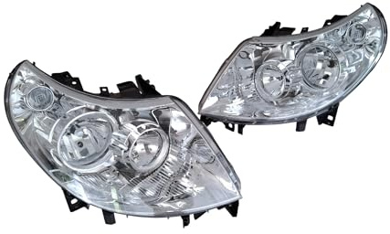 Scheinwerfer Set Passend für FIAT Ducato passend für Peugeot Boxer passend für Citroen Jumper Links Rechts 2006-2010 nur passend bei RHD