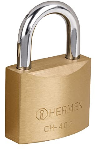 Hermex Basic CH-40P, Candado con cuerpo de hierro de 40mm, en caja