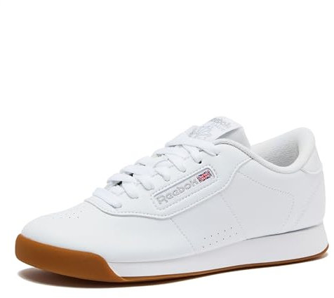 Reebok Frauen Princess Leder Fashion Sneaker Schwarz Groesse 9.5 US /41 EU