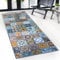 casa pura Teppichläufer Bonita - Patchwork Muster im Vintage Look - viele Größen - moderner Teppich Läufer für Flur, Küche, Schlafzimmer - Niederflor Flurläufer, Küchenläufer - 80 x 250 cm