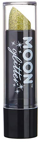 Holographischer Glitzer Lippenstifr von Moon Glitter - 5gr - Gold