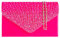 LeaWard Diamante Clutch Purses Crystal Sparkly Beaded Handbags Prom Bridal Wedding Bag 299 (Fuchsia)