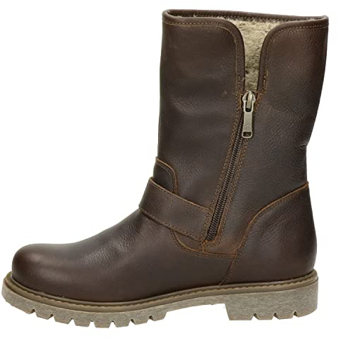 Panama Jack Damen Singapur Biker Boots, Braun (Castaño B23)