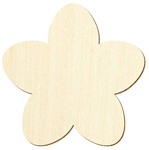 Holz Kirschblüte - Deko Basteln 3-50cm, Größe:37cm, Pack mit:50 Stück