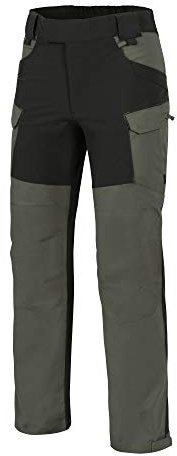 Helikon-Tex Outback Line HOP Hybrid Outback Hose DuraCanvas VersaStretch, Herren, Taiga Grün/Schwarz, W40 - L30
