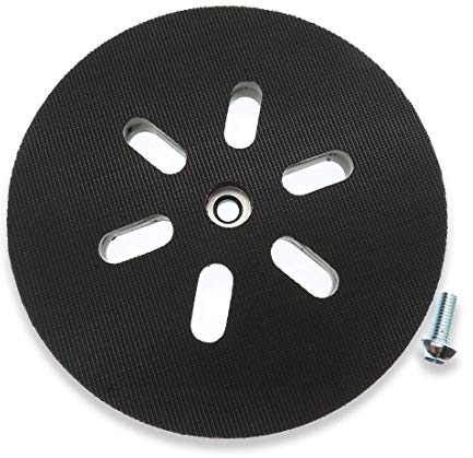 Poweka Disque Abrasif 150 mm Plateau Ponceuse Compatible avec Bosch GEX 150, GEX 150 AC, GEX 150 Turbo Ponceuse Dureté