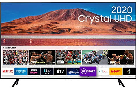 Samsung 50 TU7000 HDR Smart 4K TV with Tizen OS