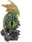 Design Toscano Eye of Dragon, Demon Portal to The Mystic Universe Statue, Polyresin, Vollfarbig