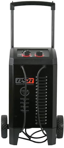 Schumacher Electric DSR ProSeries 6V/12V Manual Battery Charger & Engine Starter - 225A Heavy Duty Engine Starter - Truck, SUV & Large Battery Compatible - Color-Coded Clamps - DSR139