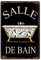 Plaque en métal vintage pour homme et femme, décoration murale pour bars, toilettes, restaurants, cafés, pubs, 30,5 x 20,3 cm