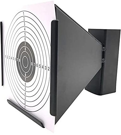 ACEXIER Support de Montage de boîte de piège de Collecte de Particules compétitive avec cibles de tir fixées au Mur pour l'entraînement de tir en intérieur et en extérieur