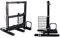 DIY Computer Motherboard Chassis Frame Kit for ATX M-ATX ITX, Aluminum Naked Vertical Stand for Open Chassis with Heat Dissipation, DIY Fun(black)