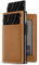 DUGRAFT Porte Carte Bancaire Automatique RFID Blocage, Portefeuille Minimaliste Pliable Homme Cuir PU pour Max.10 Cartes Comprend Porte Carte d'identité, Marron Clair