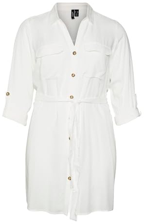 VERO MODA Female Hemdblusenkleid VMBUMPY Kurzes Kleid | Shirt dress