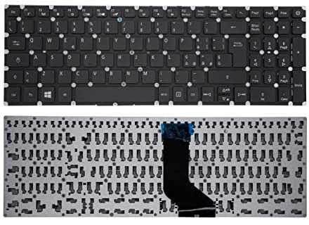 CLICK HELP Tastiera Italiana Compatibile con Notebook Acer Aspire 3 A315-51 A315-53G -