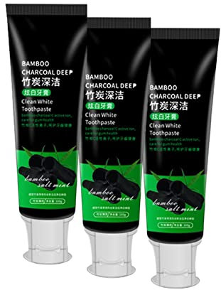 Yanjiayi Bamboo Charcoal deep Toothpaste Yanjiayi whitening Toothpaste Activated Carbon deep whitening Toothpaste