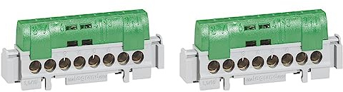 Legrand 4832 Bornier de terre 8x16mm2 (Lot de 2)