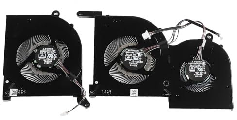 CPU+GPU Cooling Fan for MSI GS66 WS66 Stealth 10SD 10SE 10SF 10SFS 10SGS,10UG 10UH 10UE MS-16V1 MS-16V2 MS-16V3 P/N: BS5005HS-U4Q BS5005HS-U4J DC5V 1.0A Fan