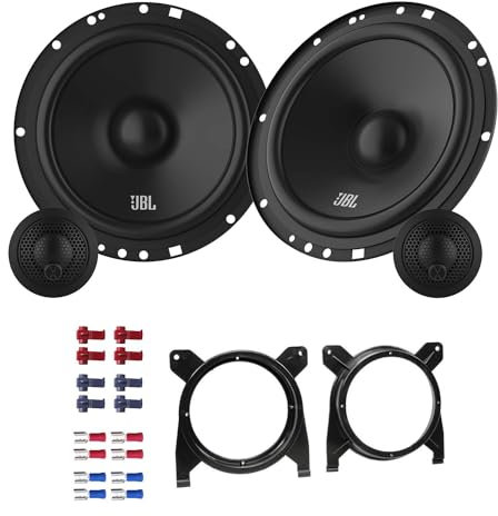 JBL Stage161CFS Lautsprecher mit Einbauset passend für Volvo V70 I 1996-2000 Türen vorne 450 Watt 165mm 2 Wege Kompo