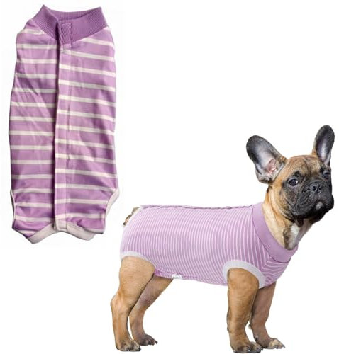 ZKGYUS Traje de Recuperación para Perros, Traje de Recuperación para Perros, Chaleco de Recuperación, Protector de Heridas Abdominales, Protector Post-Operatorio.