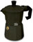 GD LOVES YOUR HOME Caffettiera Moka in Alluminio，Caffettiera Classica in Alluminio, 1 a 6 Tazze (Nero, 2 TAZZA)