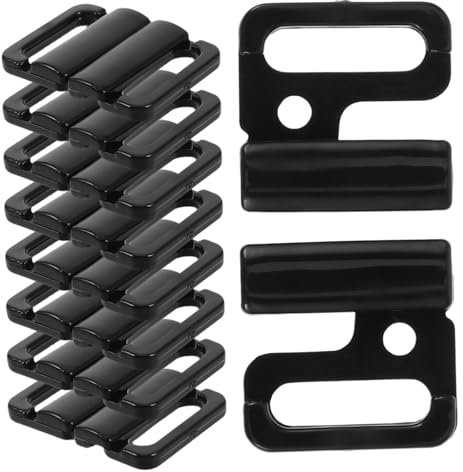 LALAFINA 100stücke Kunststoff-Bikini-verschlüsse Einstellbare Klips Für Bademode Und Unterwäsche Transparente Schnallen Für Nahtlose Integration Für DIY-projekte Und