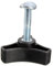 ibasenice 1 Set Maniglia Professionale per Tosaerba Ricambio Ergonomico Materiali Resistenti per Giardinaggio Compatibile con Decespugliatori e Tagliaerba Facile da Installare con Incluse